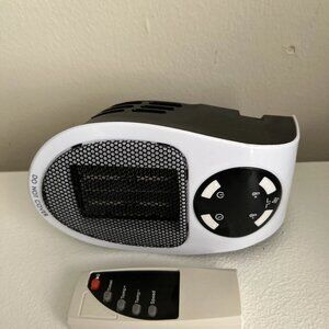 Brightown MH-04 350W Portable Heater - Black/White